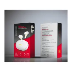 Słuchawki bezprzewodowe Buxton BTW 7200 TUYA Dokanałowe Bluetooth 5.4 Biały