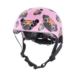 Kask rowerowy dziecięcy Hornit Pug pink/brown
