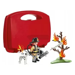 PLAYMOBIL City Action 70310 Strażak skrzyneczka