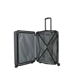 Большой жесткий чемодан Travelite Cruise Trolley L - anthracite