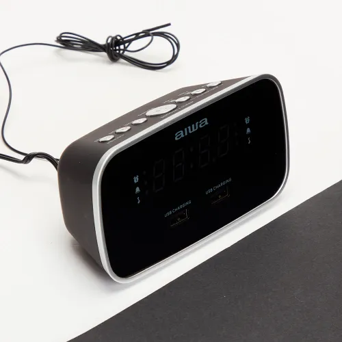 Radiobudzik Aiwa CRU-19BK Czarny