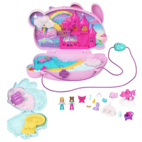 Lalka POLLY POCKET Kompaktowa torebka Króliczki Baśniowe Królestwo JFT88