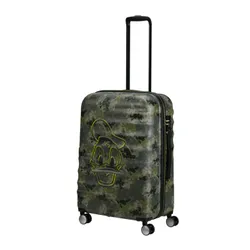 Walizka średnia American Tourister Wavebreaker Disney - Donald Duck camo