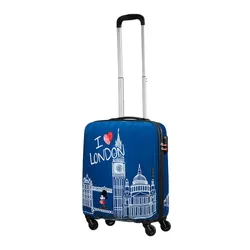 Walizka kabinowa American Tourister Disney Legends - Take Me Away Micky London