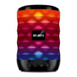 Głośnik Bluetooth Sven PS-55 5W Radio FM Czarny