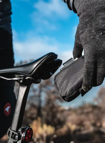 Torba podsiodłowa Lezyne M Caddy QR - black/black