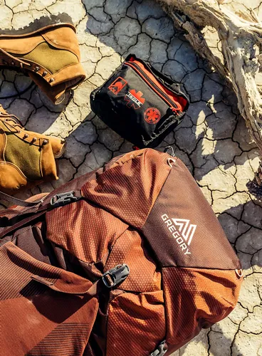 Plecak trekkingowy Gregory Maven 55 damski - ros. red