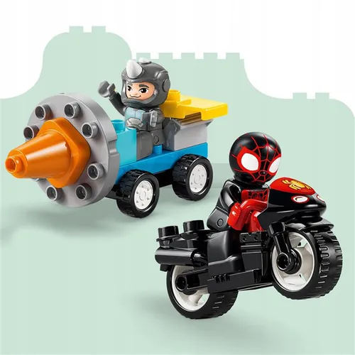 LEGO Duplo 10464 Kryjówka Pajęczej Drużyny, zestaw klocków 2+