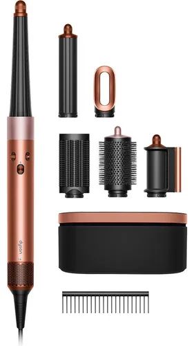 Фен-щетка Dyson Airwrap i.d. Straight+Wavy 123682-01 1300Вт ионизация холодный обдув диаметр щетки 40мм 3 уровня температуры