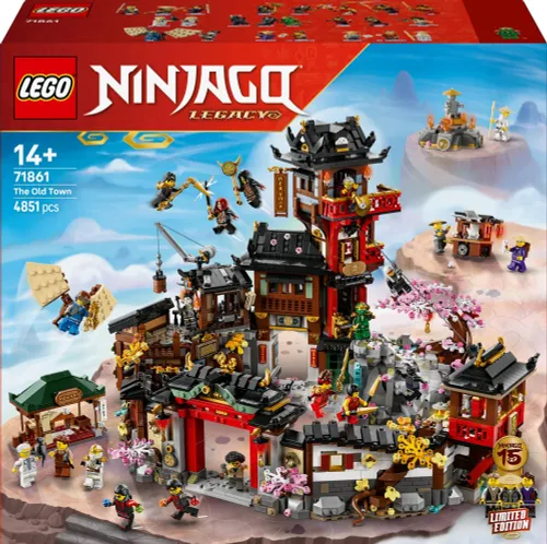 LEGO 71861 NINJAGO Stare miasto — 15-lecie