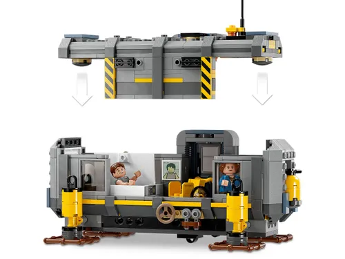 Конструктор Lego 75573 Avatar - Мобильная станция ОПР и конвертоплан Самсон в горах Аллилуйя