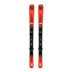 Narty dziecięce VOLKL RACETIGER Jr + Marker VMOTION 4.5 Jr z GRIP WALK 2022 - Długość (cm) - 100