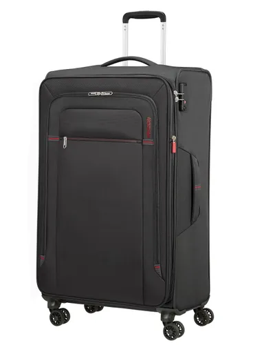 American Tourister Crosstrack Genişletilebilir Büyük Bavul-Gri / Kırmızı