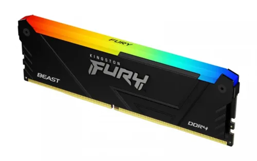 Pamięć RAM Kingston FURY Beast RGB DDR4 16GB (2 x 8GB) 3200 CL16 Czarny