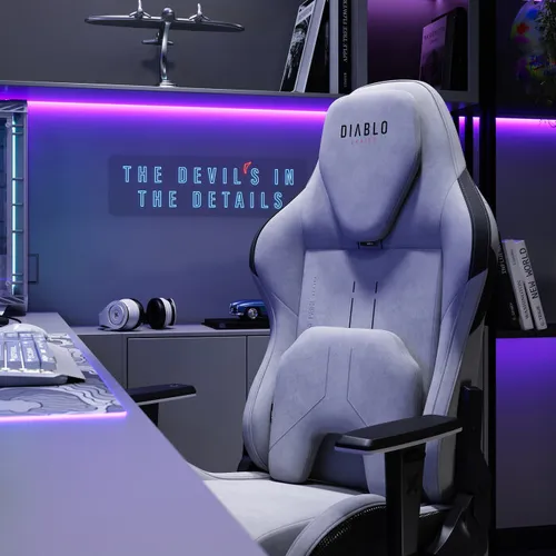 Fotel DIABLO CHAIRS X-One 2.0 Prime Szary