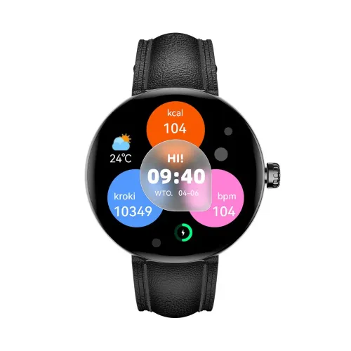 Smartwatch Forever Forevive 5 SB-365 41mm Czarny