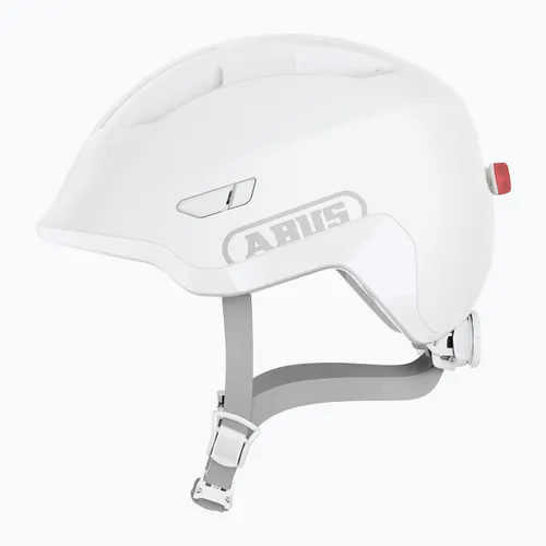 Kask rowerowy dziecięcy ABUS Smiley 3.0 ACE LED pure white