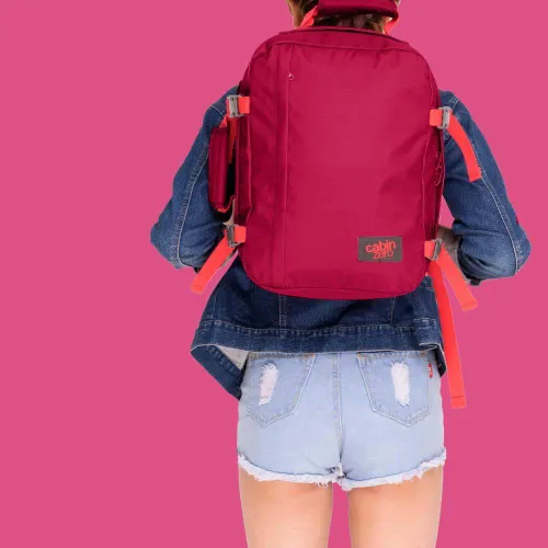 Wizzair Ryanair CabinZero 40x30x20cm rucsac de transport-jaipur pink