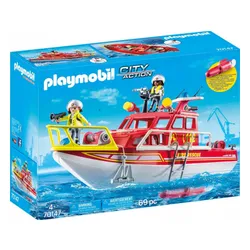 Playmobil City Action 70147 спасательная лодка