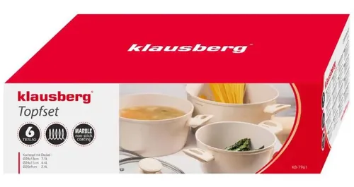 Zestaw garnków KLAUSBERG KB-7961 (6 elementów)