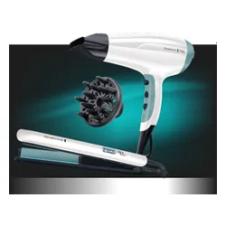 Prostownica REMINGTON Shine Therapy S8500GP 230 stopni + Suszarka do włosów D5216