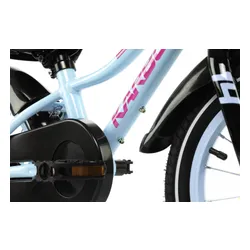 Rower dziecięcy KARBON Jazz 14 cali dla dziewczynki Miętowy