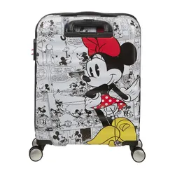 Чемодан/ручная кладь American Tourister Wavebreaker Disney - Minnie comics white