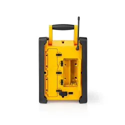 Radioodbiornik Nedis RDFM3100YW Radio FM Bluetooth Warsztatowe Żółto-czarny