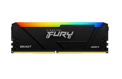 Pamięć RAM Kingston FURY Beast RGB DDR4 16GB 3200 CL16 Czarny