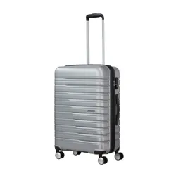 Walizka średnia American Tourister Flashline - sky silver