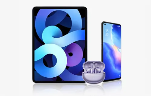 Słuchawki dokanałowe QCY MeloBuds N70 TWS Fioletowy