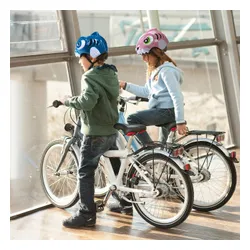 Kask rowerowy WOZINSKY Dinozaur HT-62R Różowy dla Dzieci (rozmiar S)