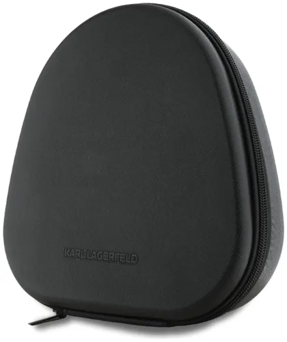 Słuchawki nauszne KARL LAGERFELD Saffiano Elongated Bluetooth ANC Szary