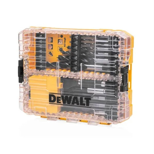 57-częściowy zestaw do wiercenia w drewnie DeWalt DT70768