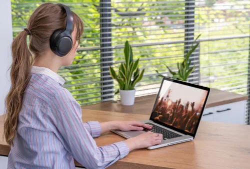 Słuchawki nauszne XMUSIC XWH500K ANC Czarny