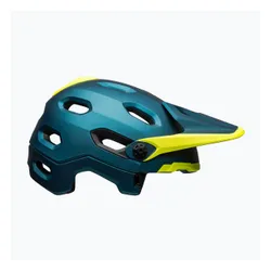 Kask rowerowy Bell FF Super DH MIPS Spherical matte gloss blue/hiviz
