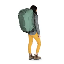 Сумка на колесиках рюкзак Osprey Sojourn 60-koseret green