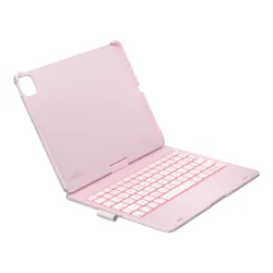 Etui na iPad Pro 11 cali TYPECASE Flexbook Touch Jasnoróżowy Klawiatura