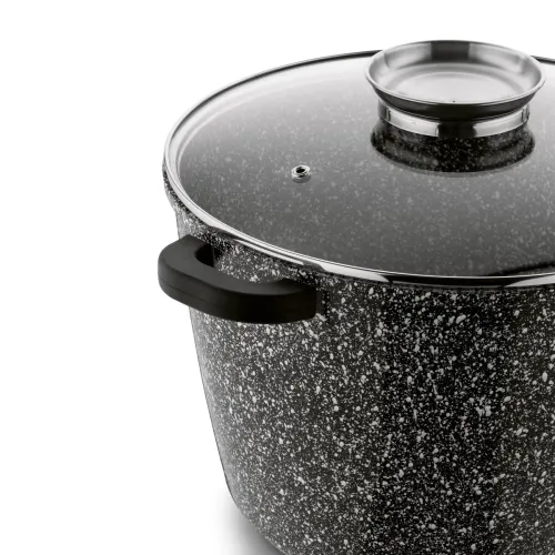 Garnek ceramiczny wysoki Konighoffer Kingstone 14 l okrągły z aromatyzerem