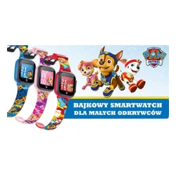 Smartwatch FOREVER Psi Patrol Sky Różowy