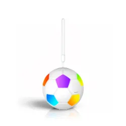 Głośnik Bluetooth Musicmate MM-SB40-W FootballWave LED 5W Biały