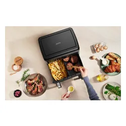 Air Fryer Frytkownica beztłuszczowa MOVA FD20S Pro Czarny 10l z okienkiem podglądu 10 programów automatycznych