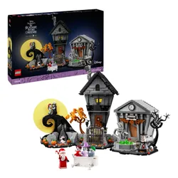 LEGO 21351 IDEAS Disney: Miasteczko Halloween Tima Burtona