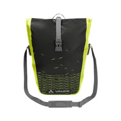 Sakwy rowerowe na bagażnik VAUDE Aqua Back Print Single 24 l black/ bright green