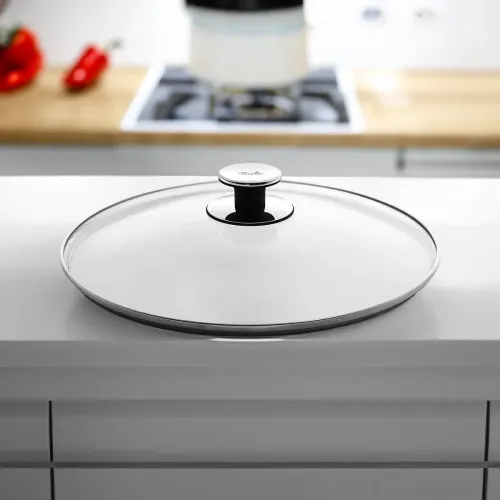 FISSLER 30 cm - pokrywka szklana