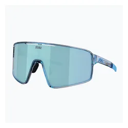 Okulary przeciwsłoneczne Bliz P001S transparent blue/smoke ice blue multi