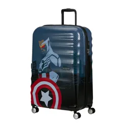 Большой чемодан American Tourister Wavebreaker Disney Marvel - Captain America