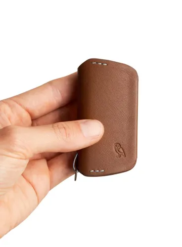 Skórzane etui na klucze Bellroy Key Cover (third edition) - hazelnut