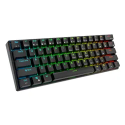 Klawiatura ROYAL KLUDGE RK61 RGB Brown Switch Czarny
