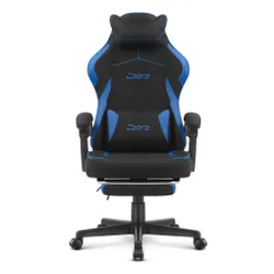 Fotel CABRO C502 Czarno-Niebieski